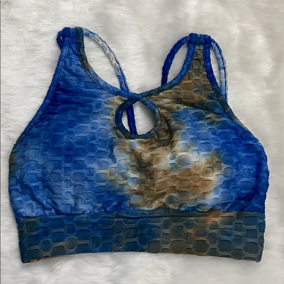 Tie Dye Scrunch top and Leggings set - Picture 7 of 9